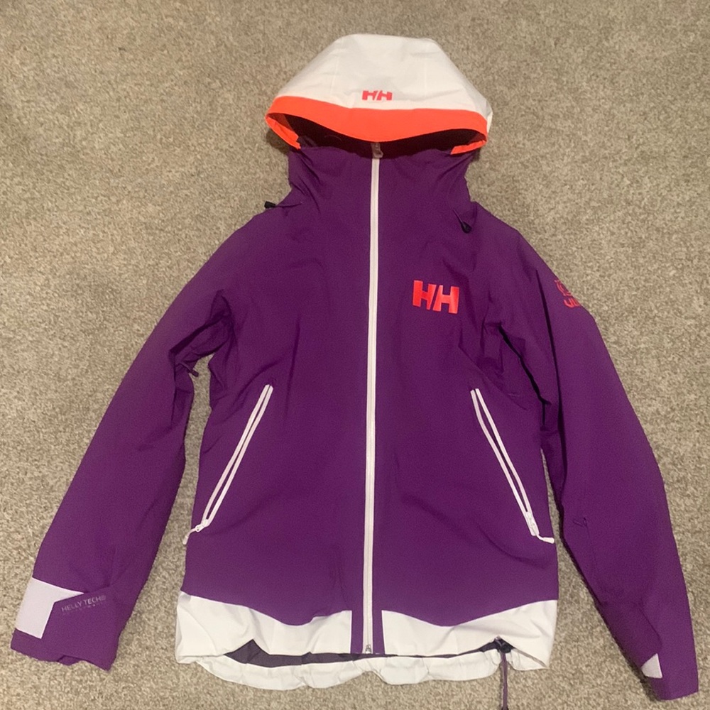 Helly Hansen Purple Skii Jacket. Medium.